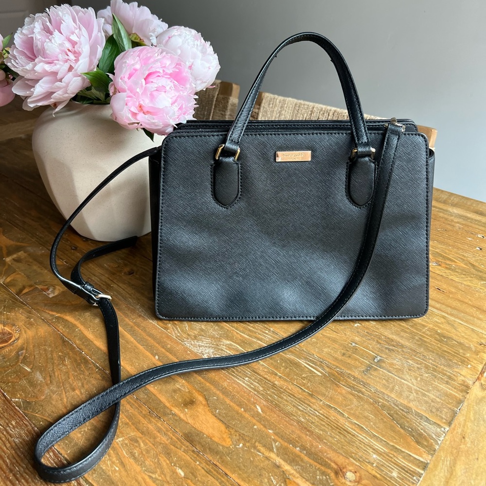 Kate Spade medium Black satchel purse